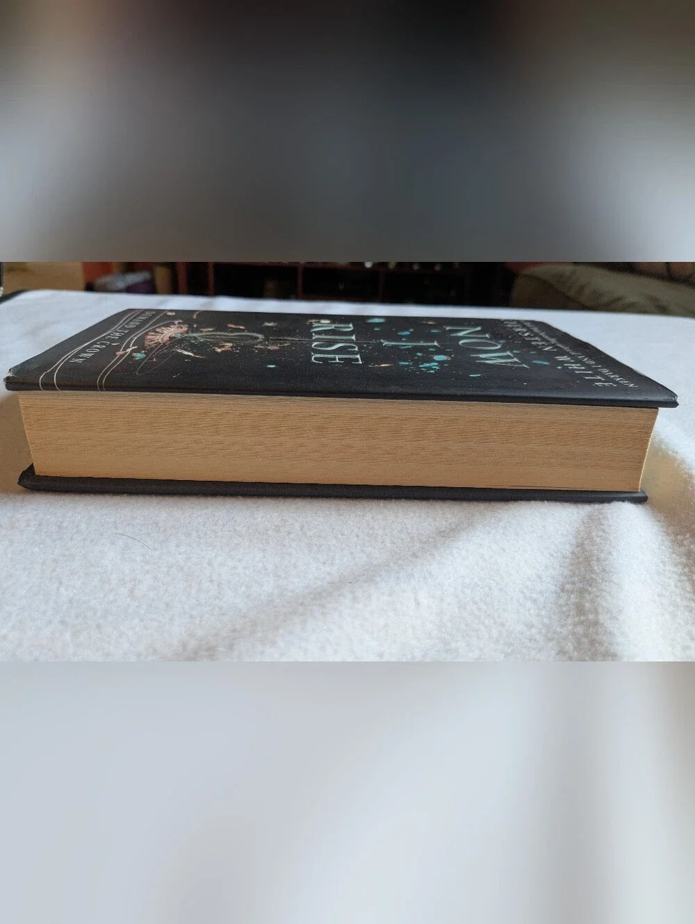 Now I Rise by Kiersten White - Demand the Crown (Hardcover) - Black & Teal Cover